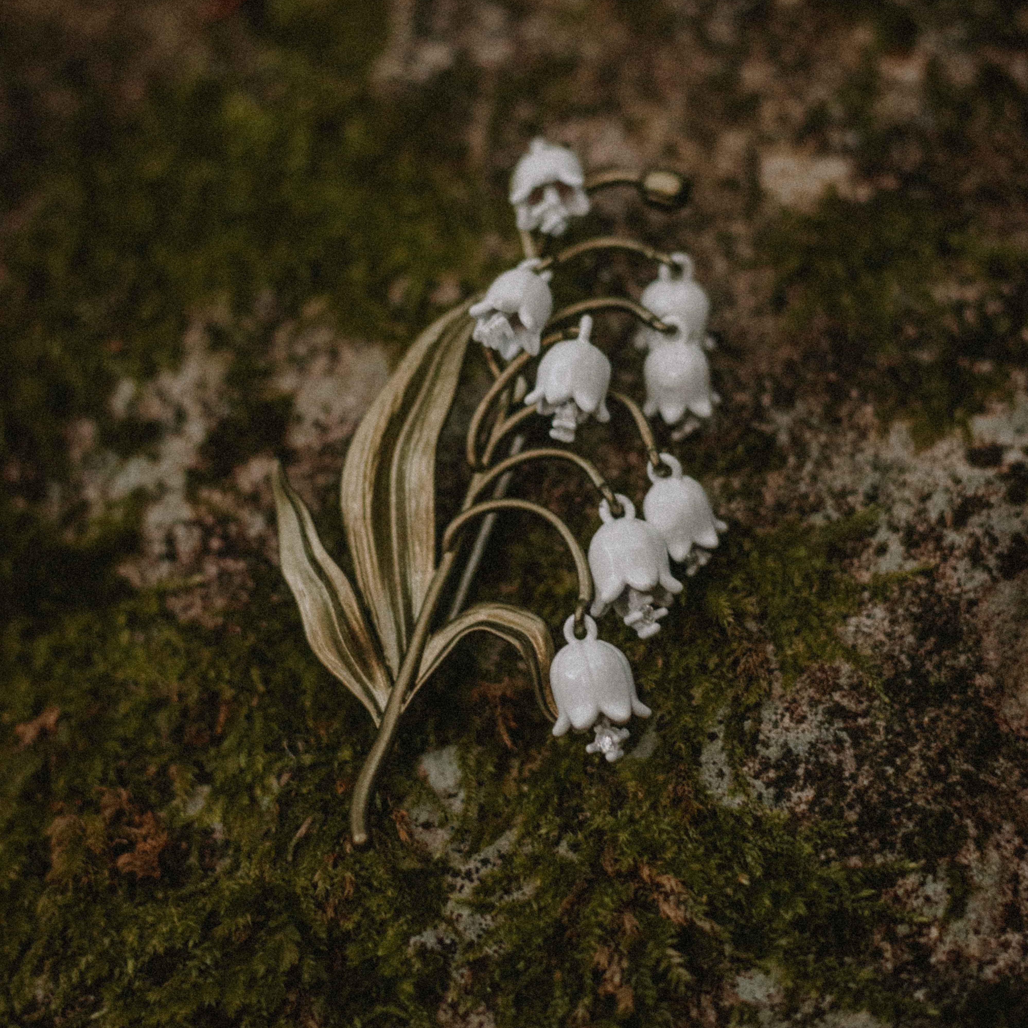 Lily Of The Valley Brooch