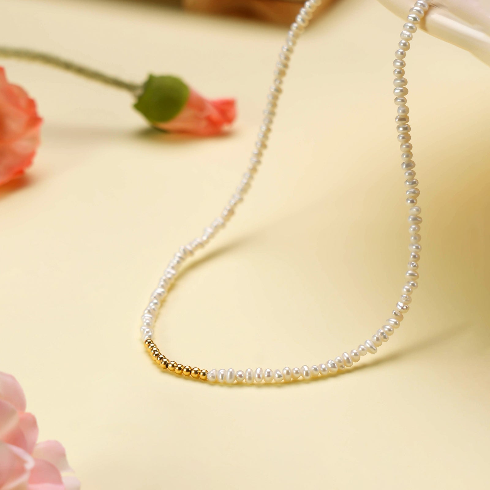 Seed Pearl Necklace
