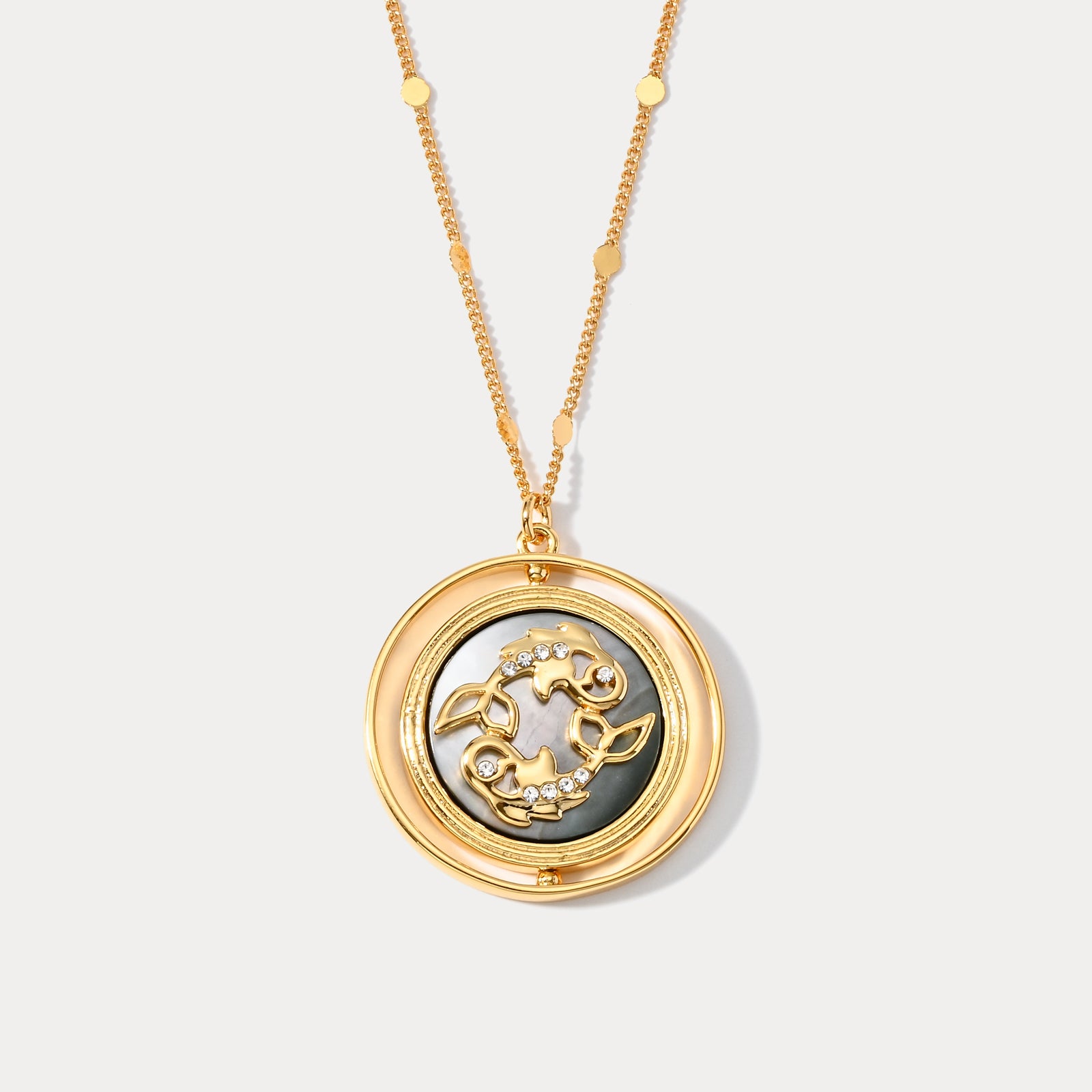 Golden Zodiac Necklace