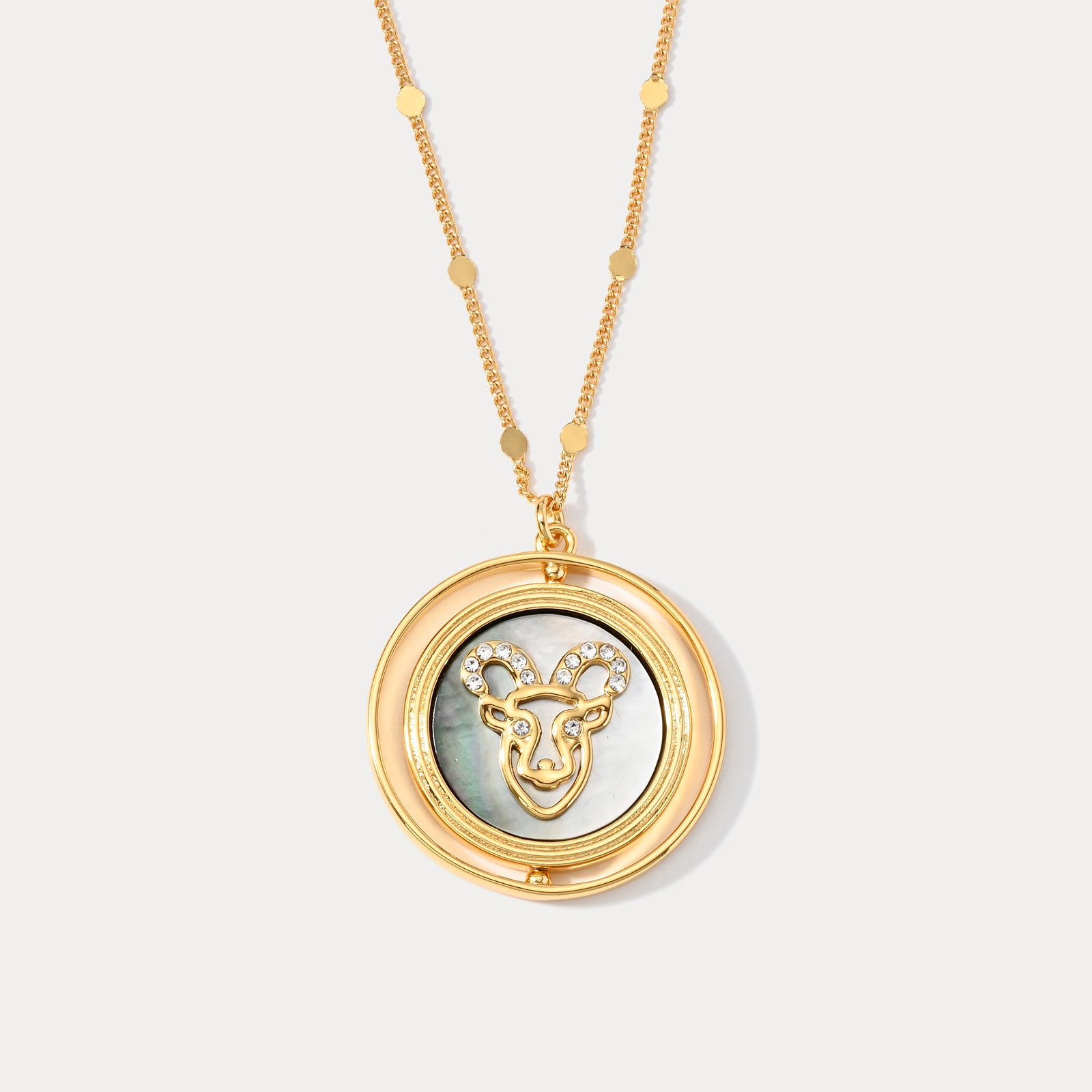 Golden Zodiac Necklace