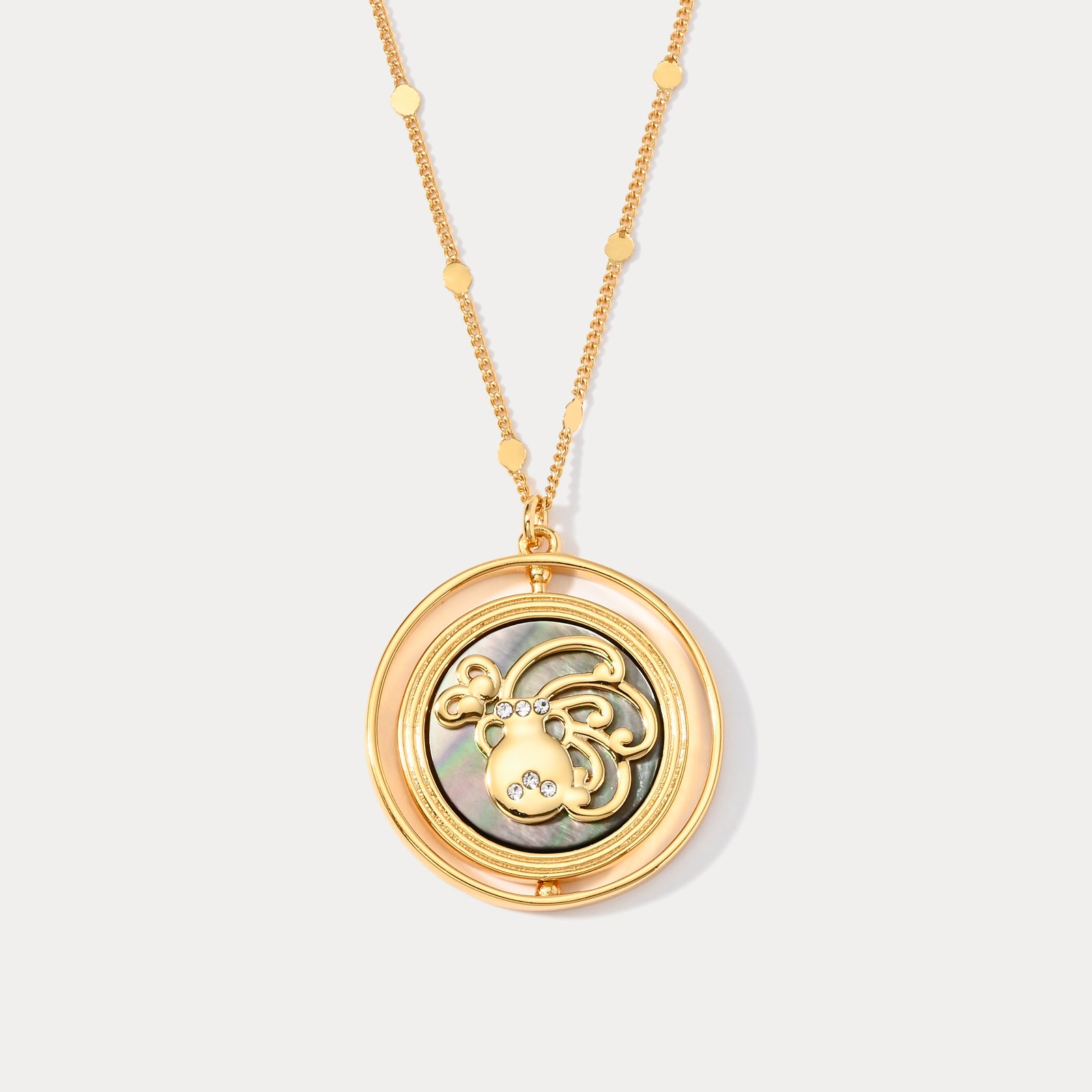 Golden Zodiac Necklace