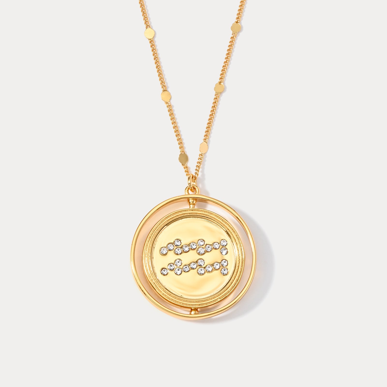 Golden Zodiac Necklace