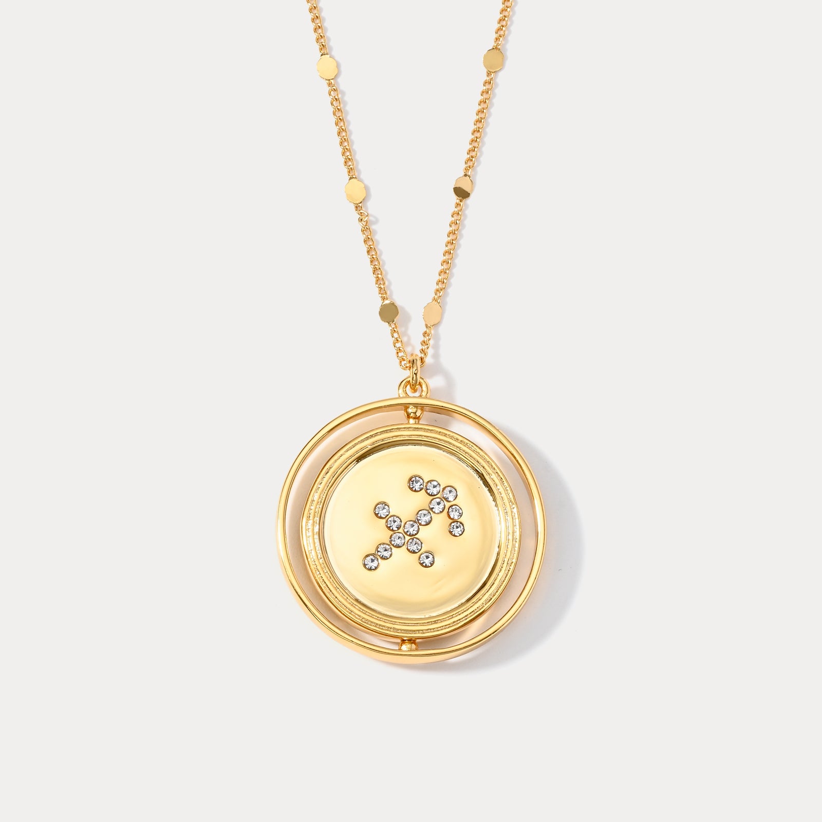 Golden Zodiac Necklace