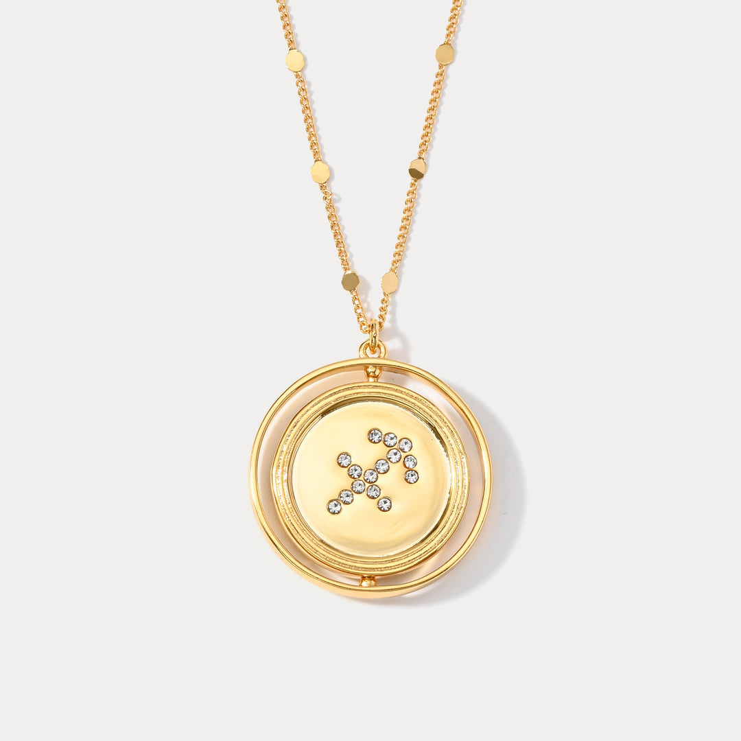 Zodiac Sign Necklace For Women