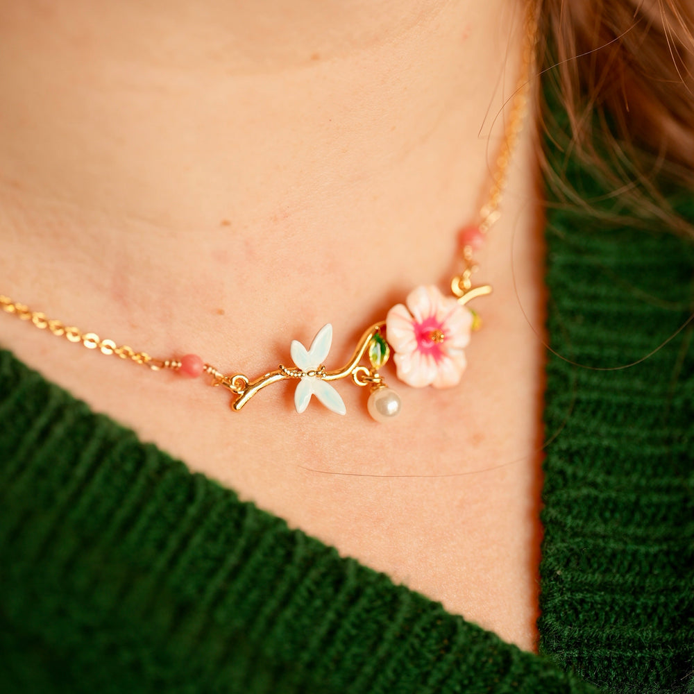 Hibiscus Necklace Selenichast