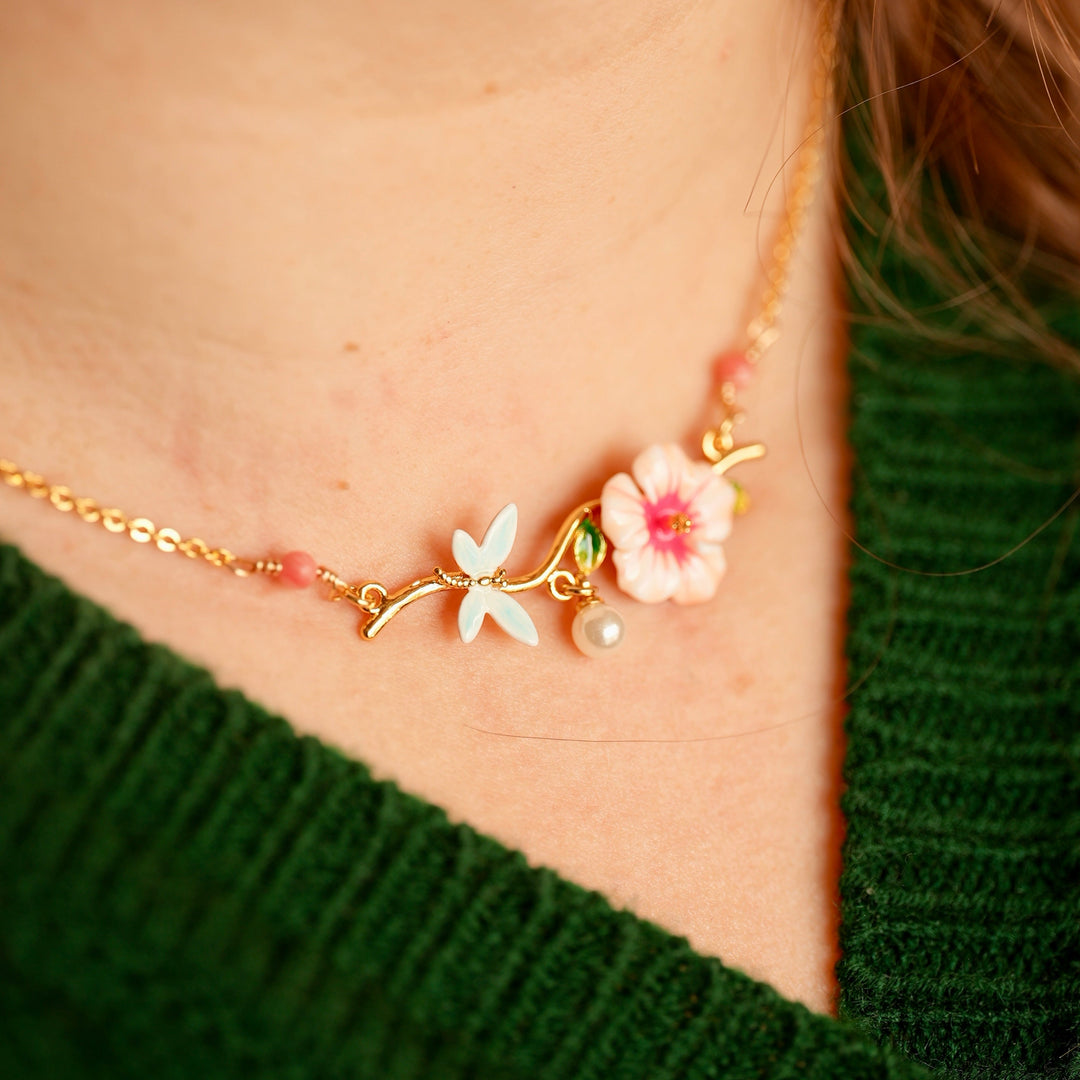 Hibiscus Necklace Selenichast