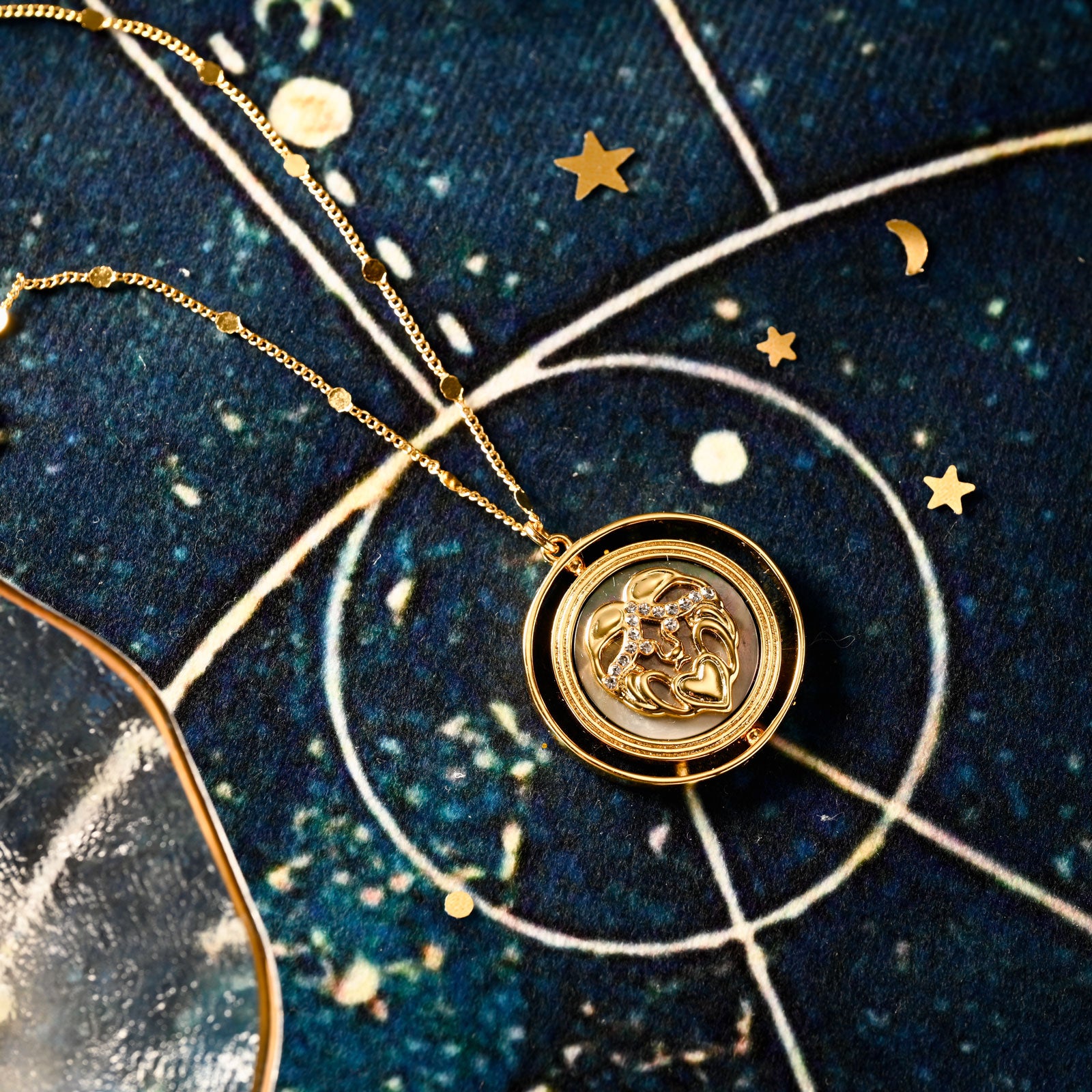 Golden Zodiac Necklace
