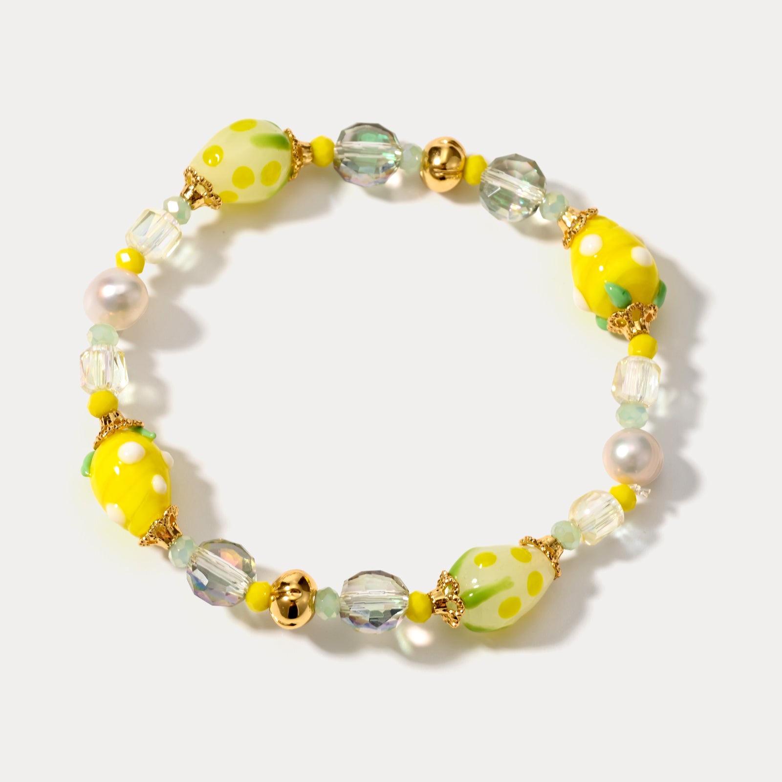Beaded Golden Raspberry Raspberry Beaded Bracelet | Beaded Jewelry for Women | Beaded Crystal ...