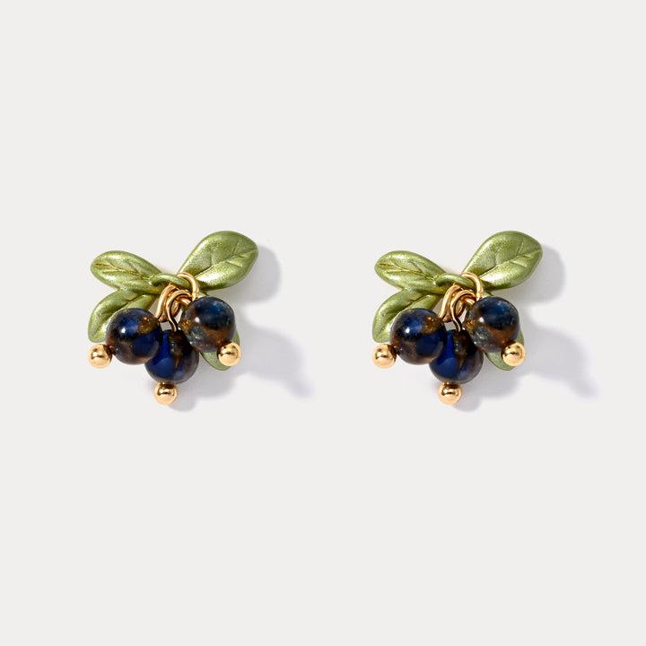 Selenichast Blueberry Earrings
