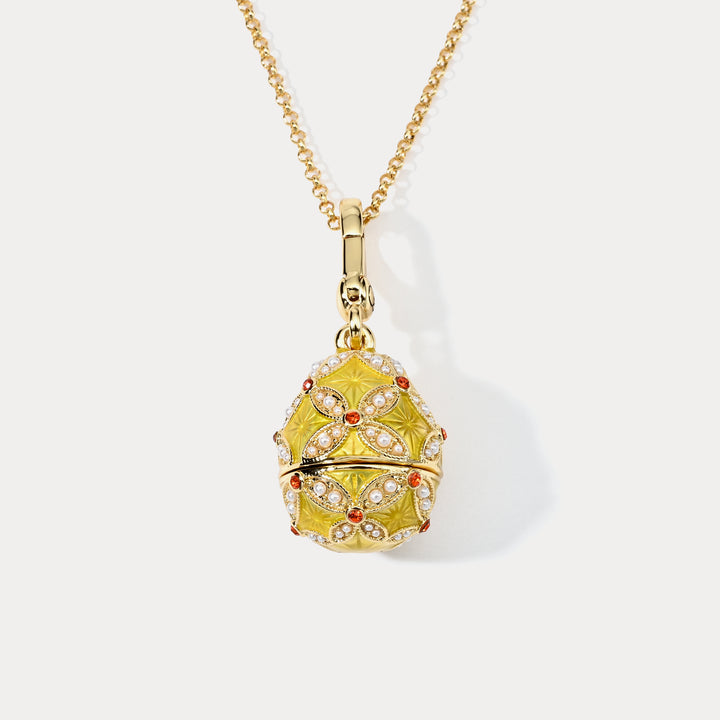 Tiger Locket Necklace