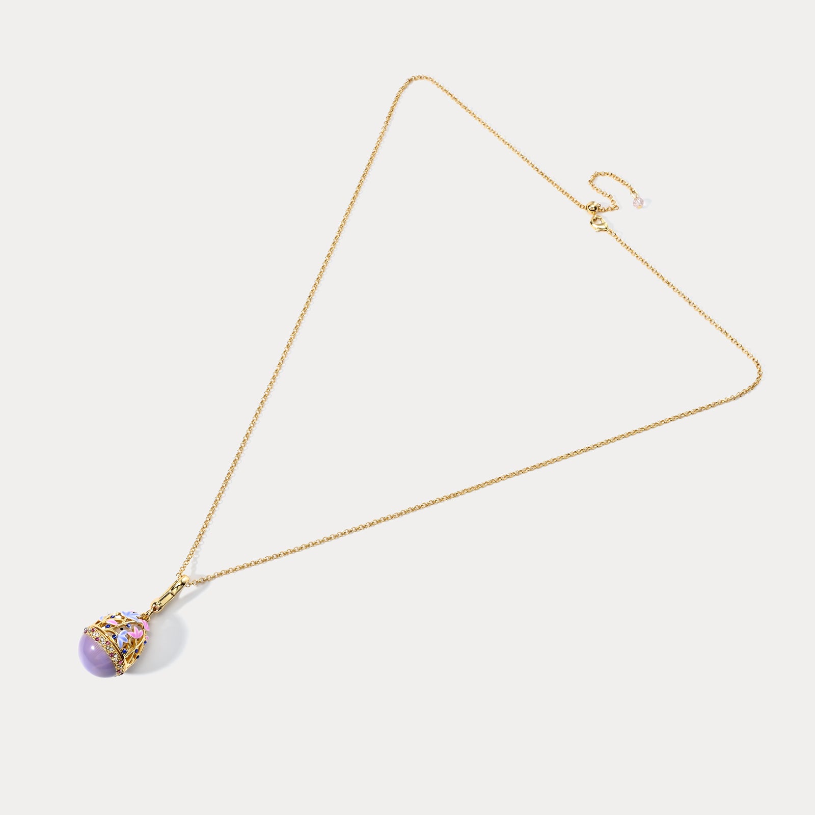 Rabbit Egg Locket Necklace