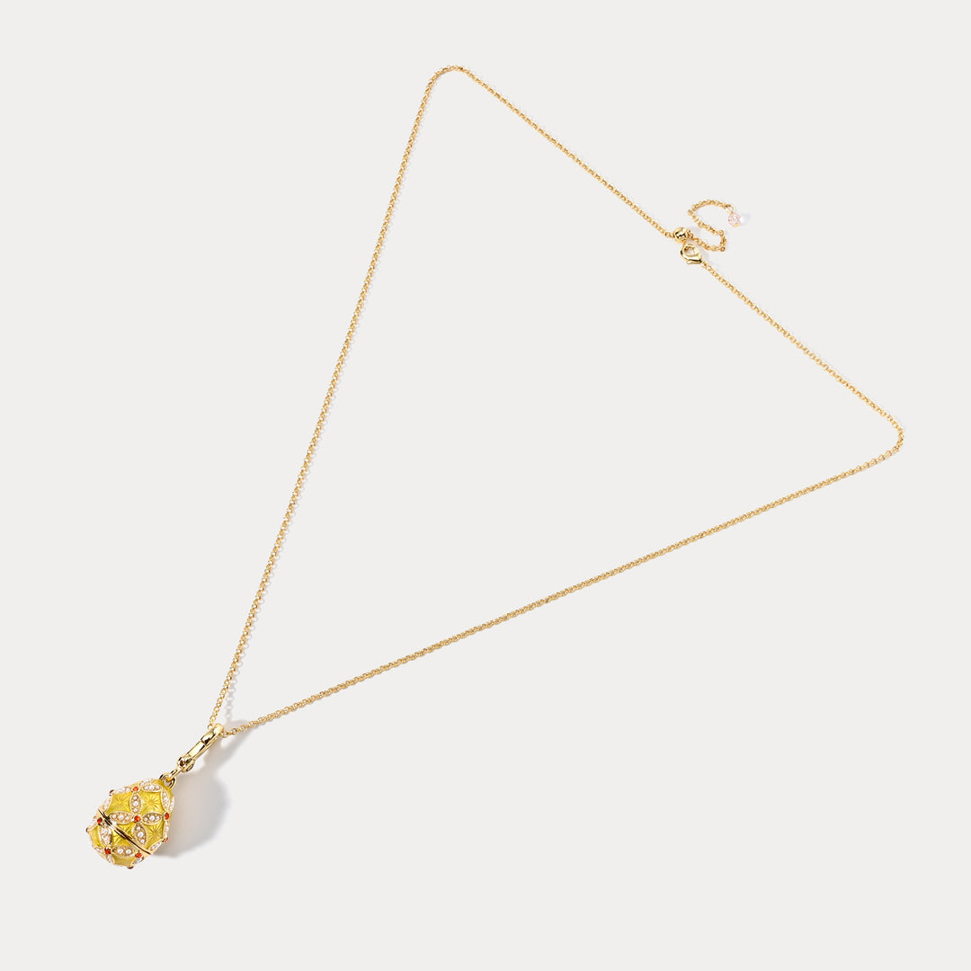 Tiger Locket Necklace
