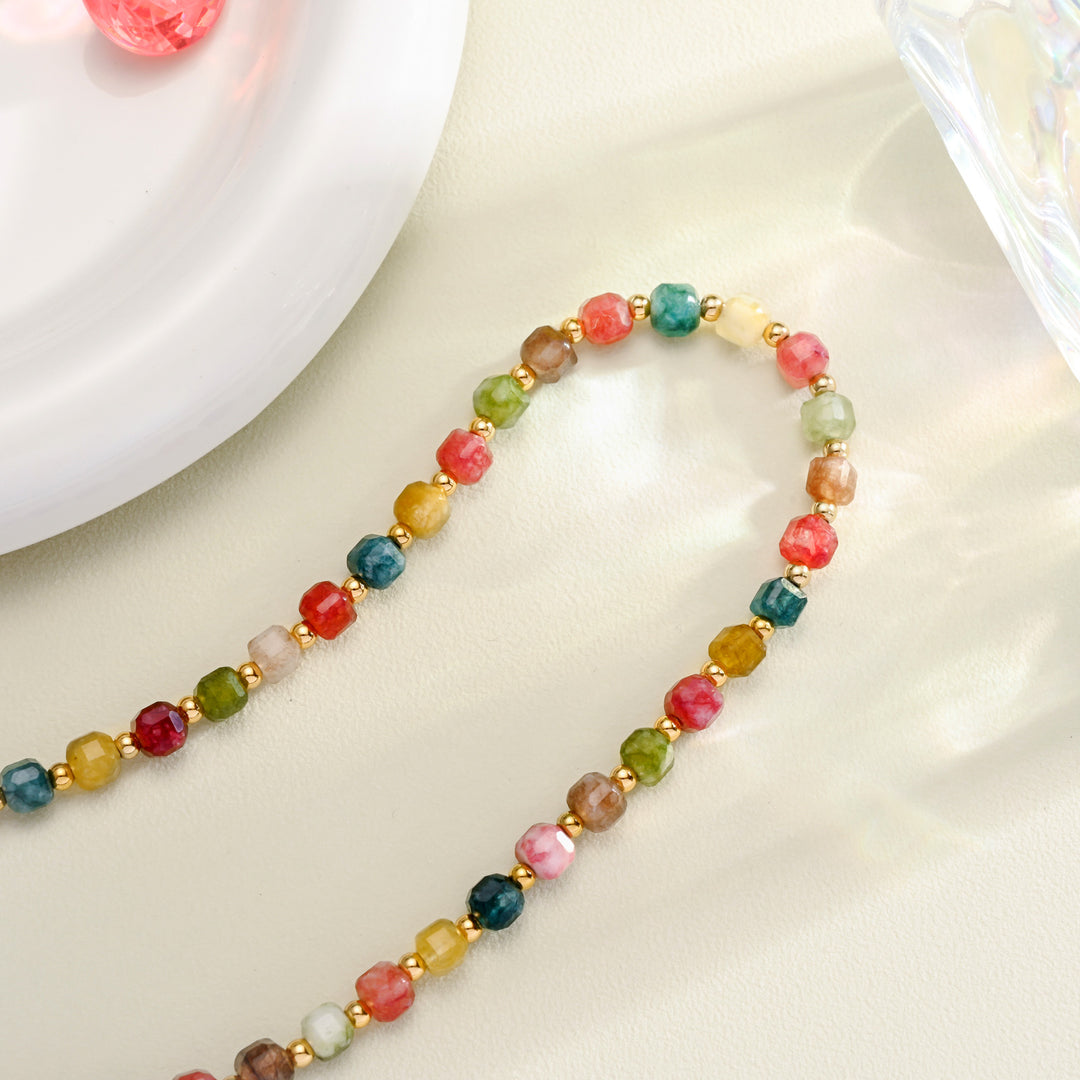 Colorful Seed Bead Necklace