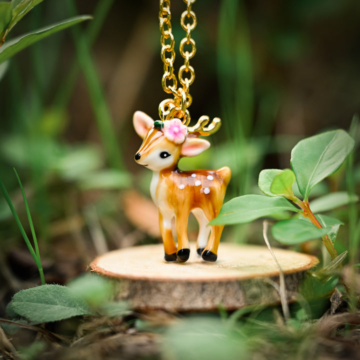 Deer Necklace