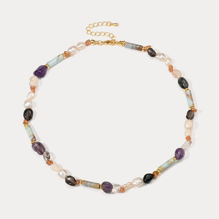 Amethyst Bead Necklace