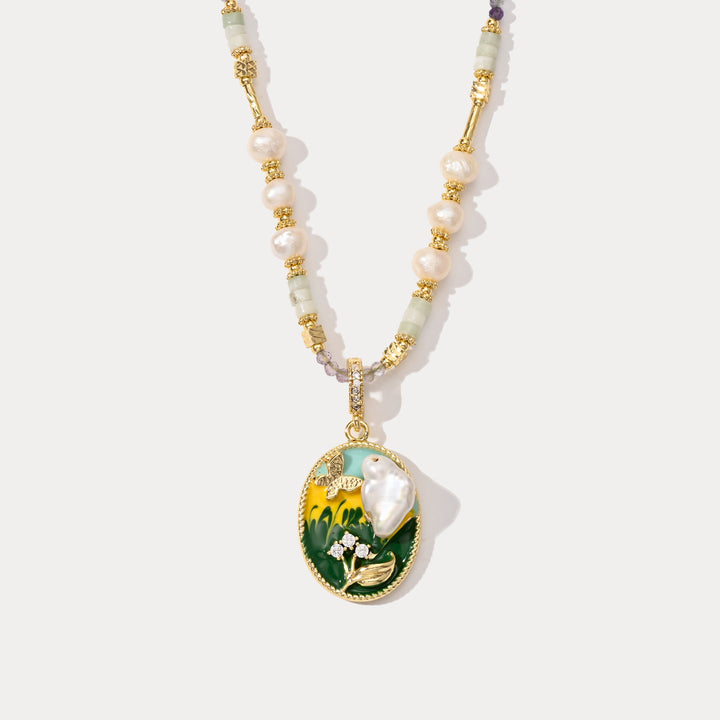 Garden Pearl Necklace