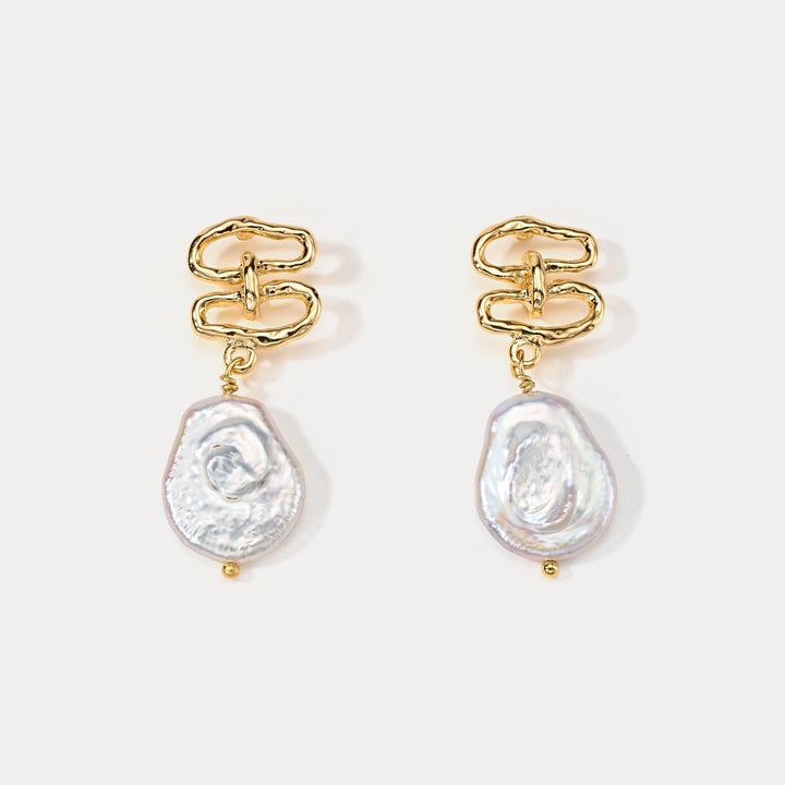 Selenichast Pearl Drop Earrings