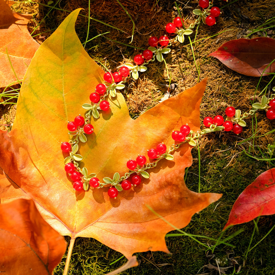 Cranberry Necklace