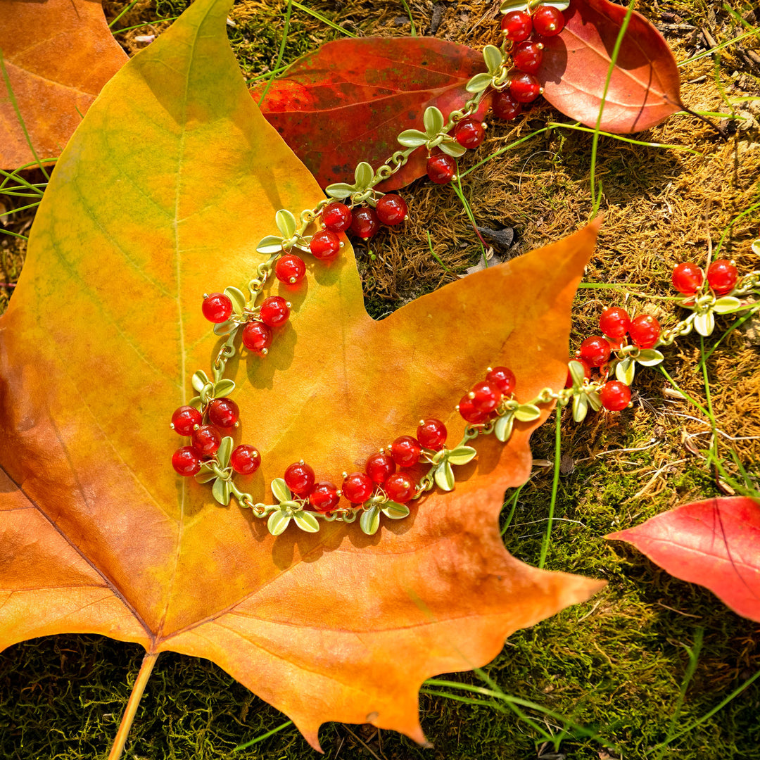 Cranberry Necklace