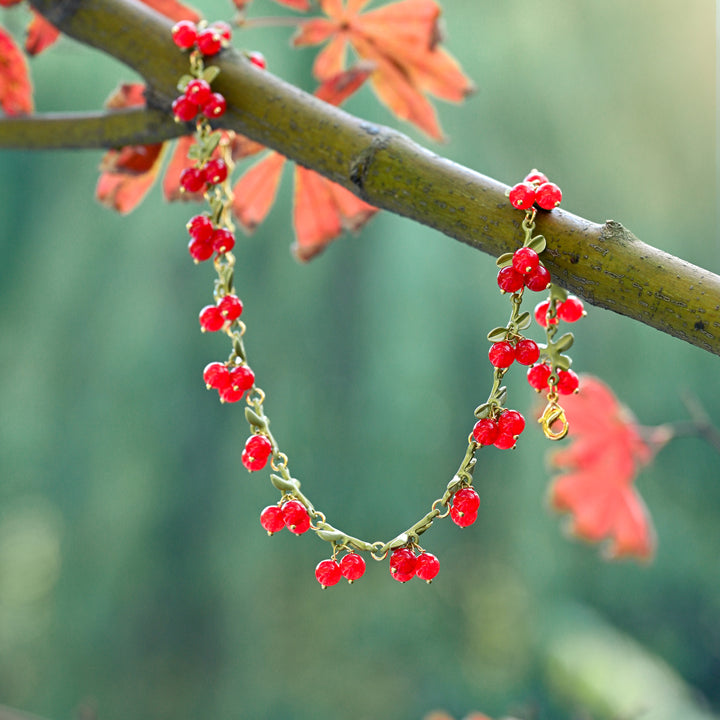 Cranberry Necklace