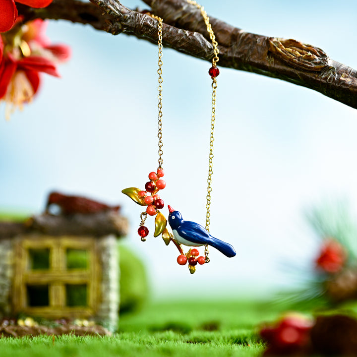 Pair of Lovebirds Necklace