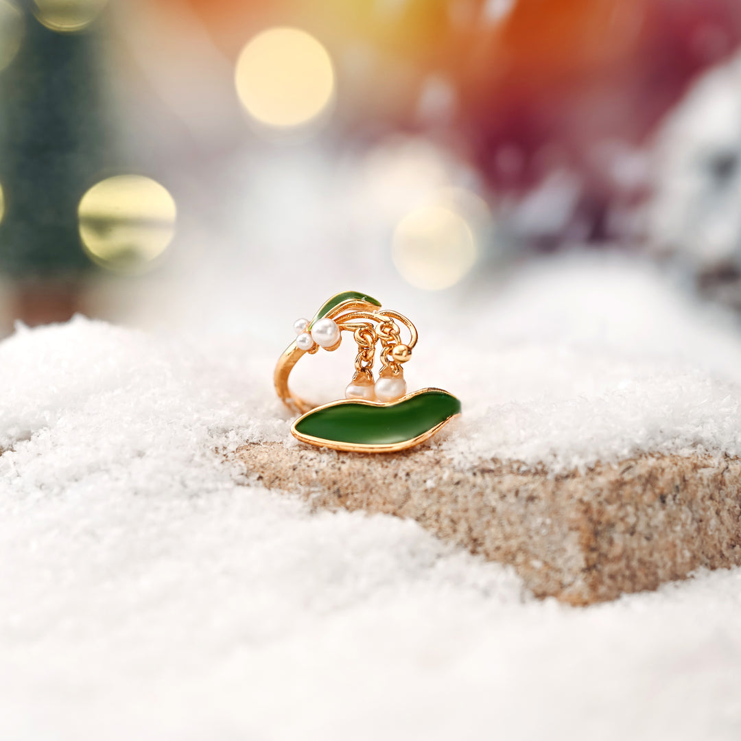 Lily Of The Valley Ring Gift for Her