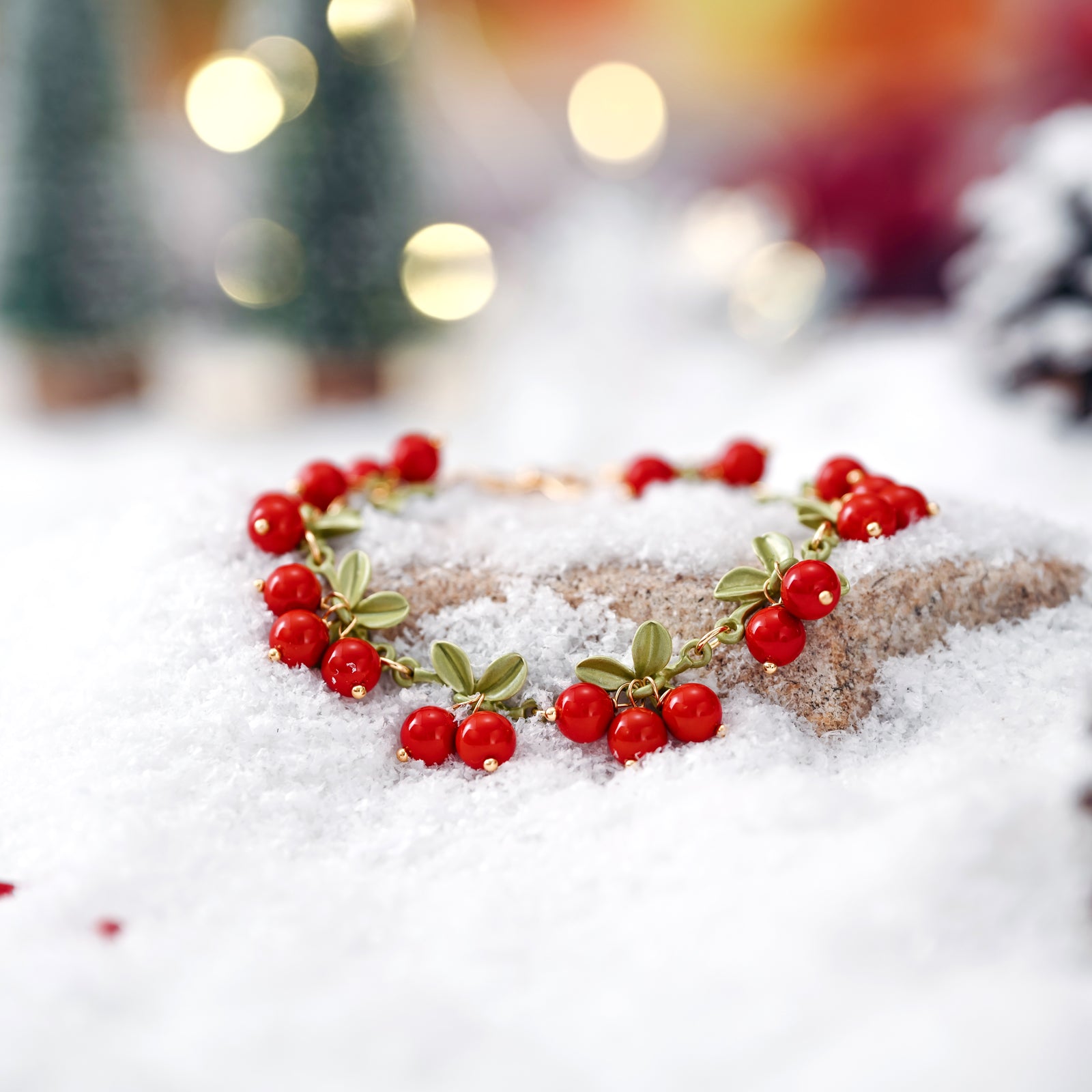 Cranberry Bracelet Christmas Gift