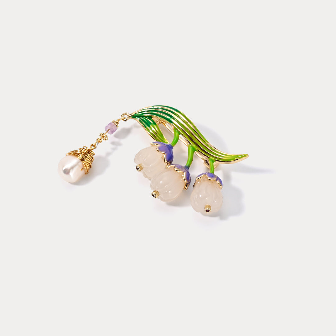 Lily Of The Valley Brooch