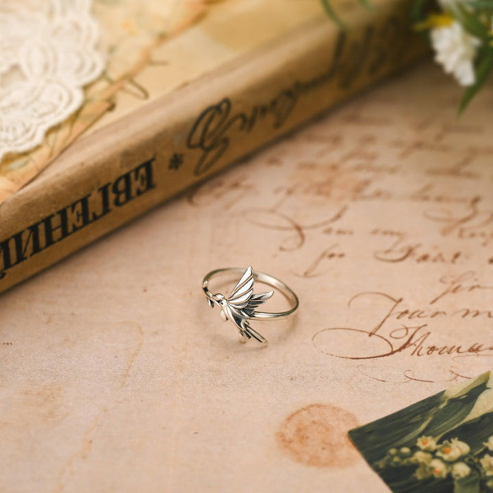 Silver Bird Ring