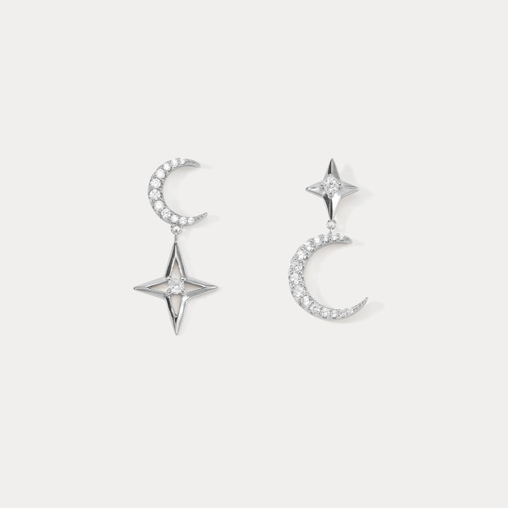 Moon Star Earrings