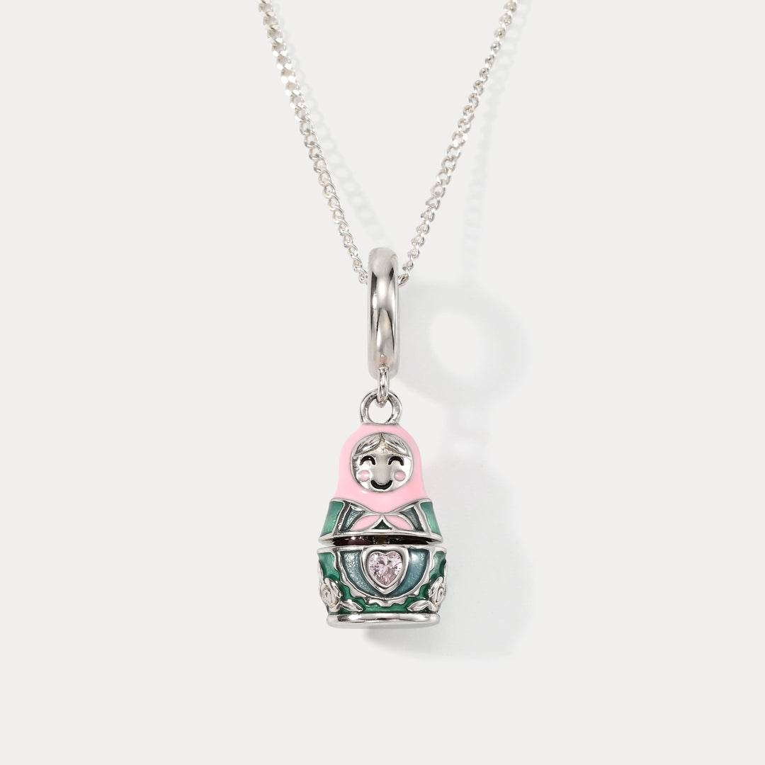 Russian Nesting Doll Necklace