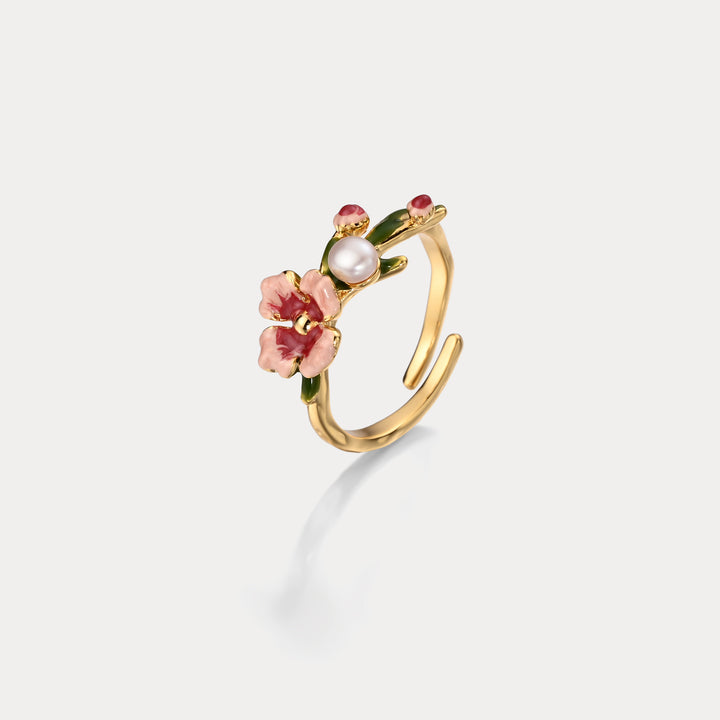 Flower Pearl Ring