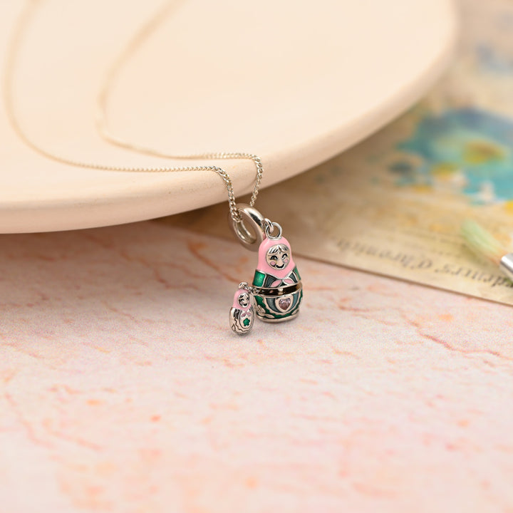 Matryoshka Locket Necklace