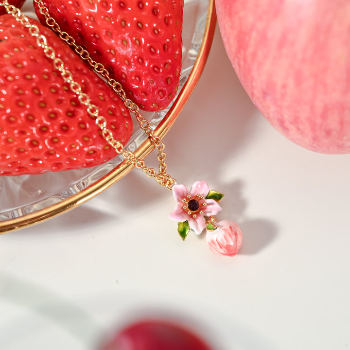 Peach Blossom Necklace