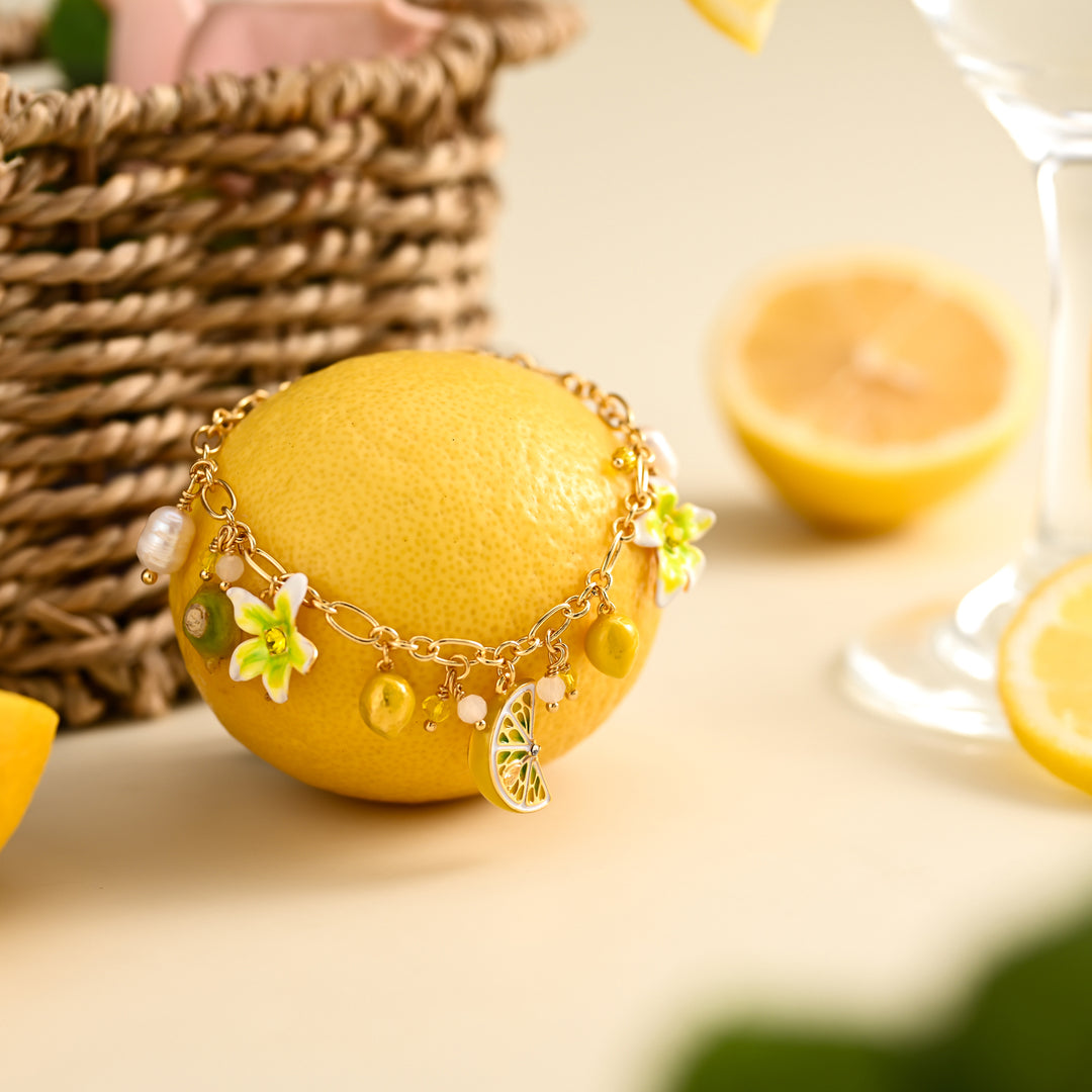 Bracelet au citron