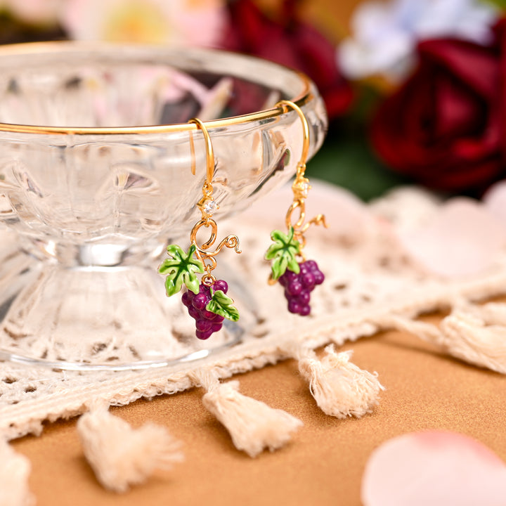 Grape Earrings