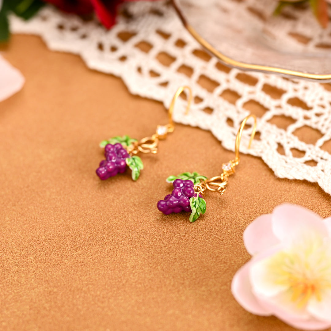 Grape Earrings