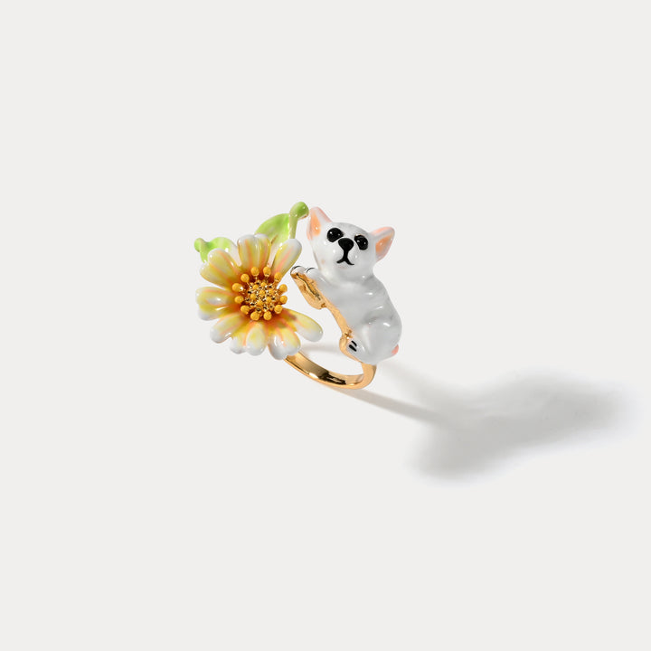 Daisy Dog Ring