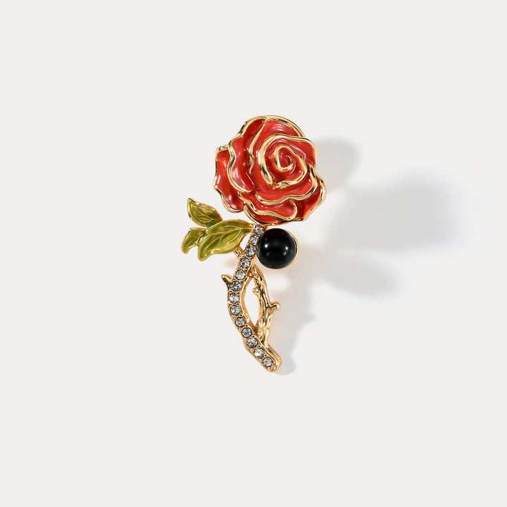 Rose Brooch