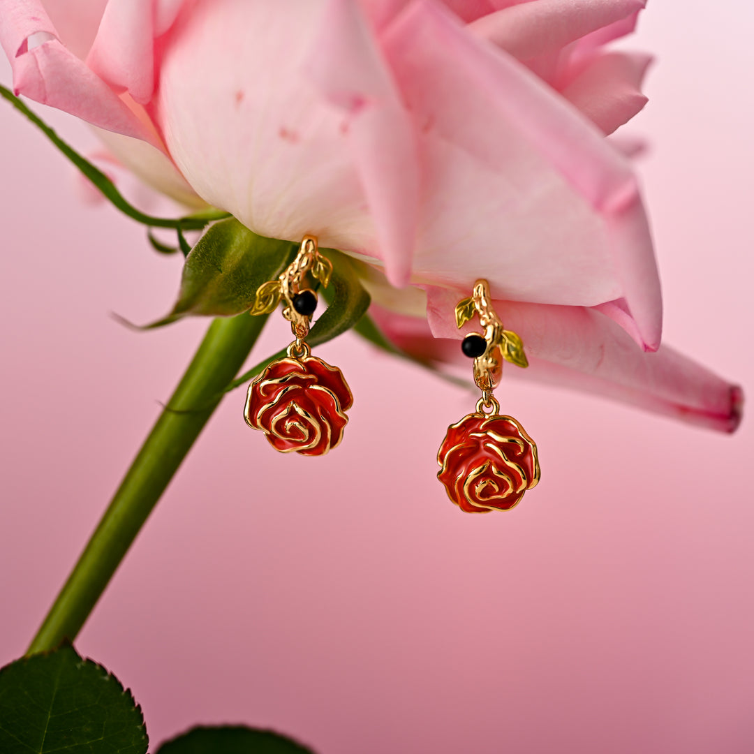 Rose Earrings