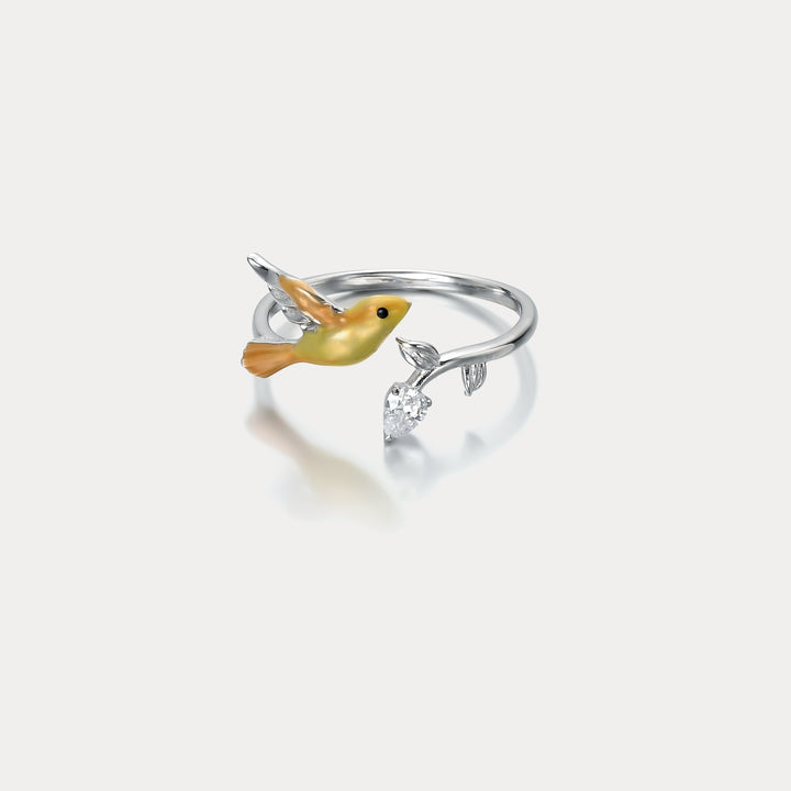 Silver Oriole Ring