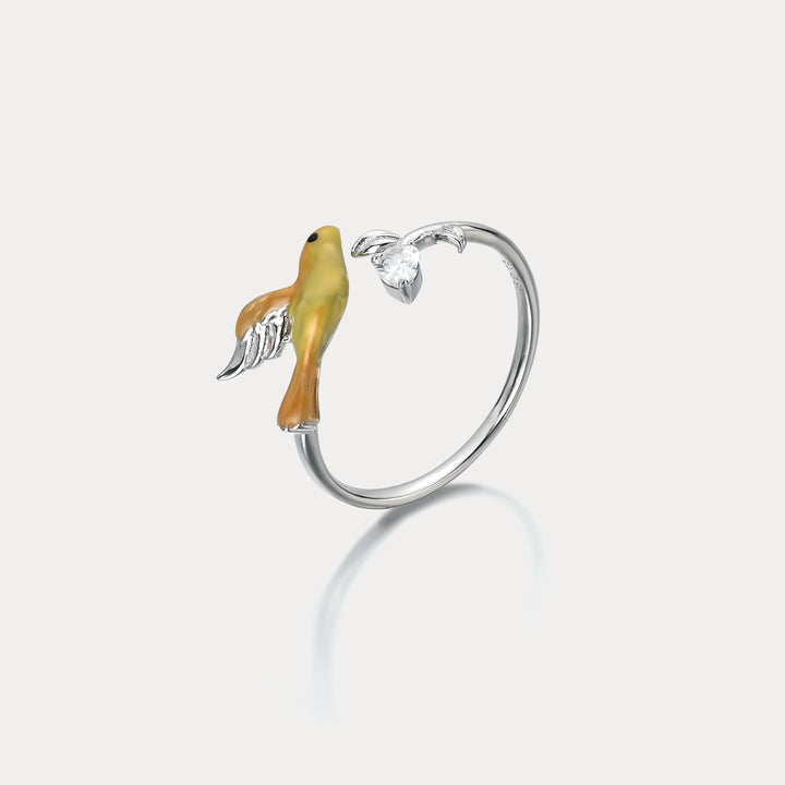 Silver Oriole Ring