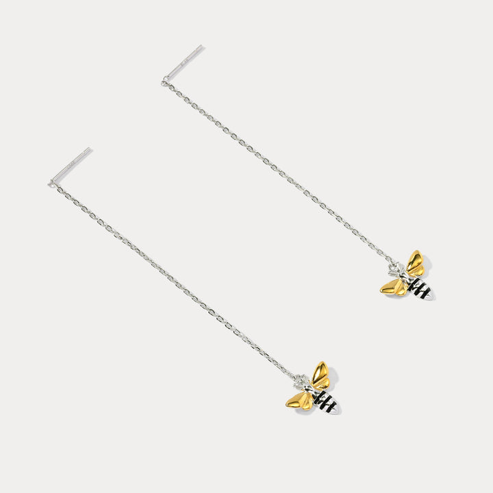 Bee Dangling Earrings