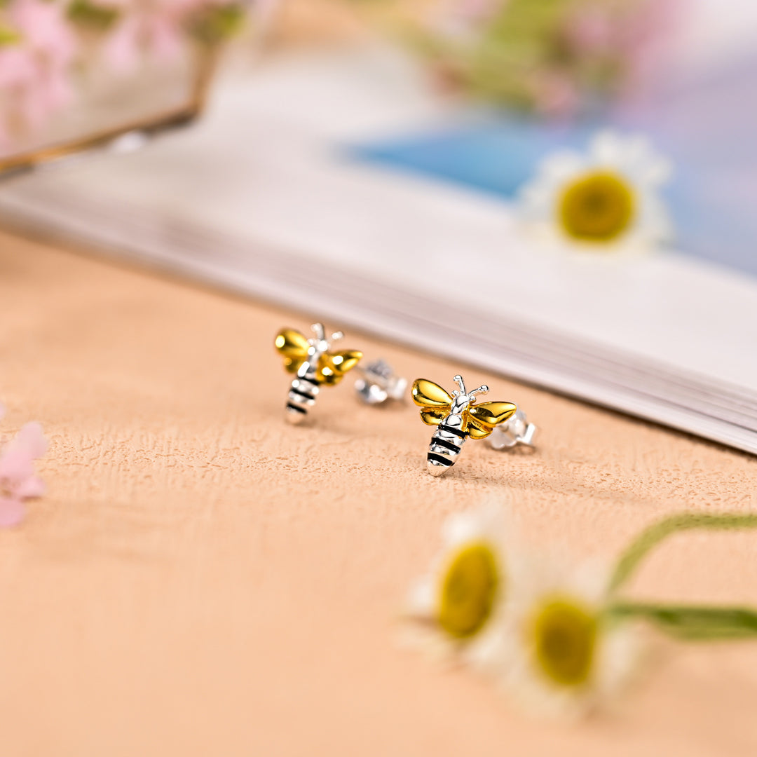 Bee Earrings