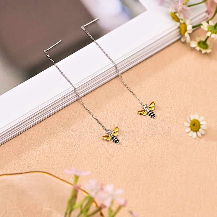 Bee Dangling Earrings