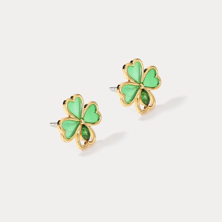 Four Leaf Clover Earrings