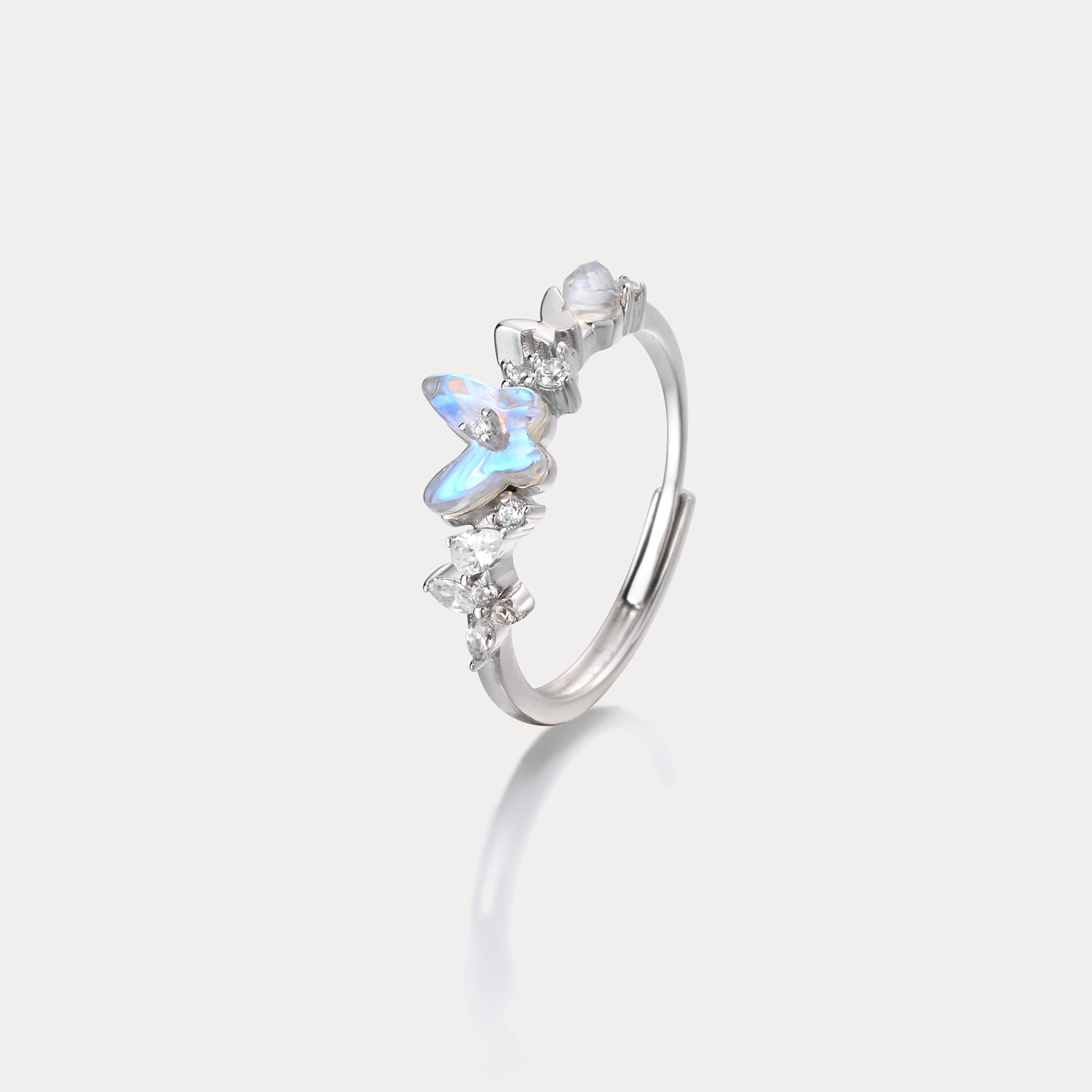Selenichast Butterfly Silver Ring