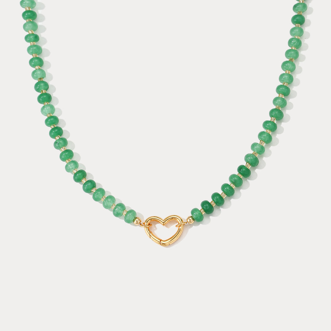 Selenichast Green Aventurine Necklace