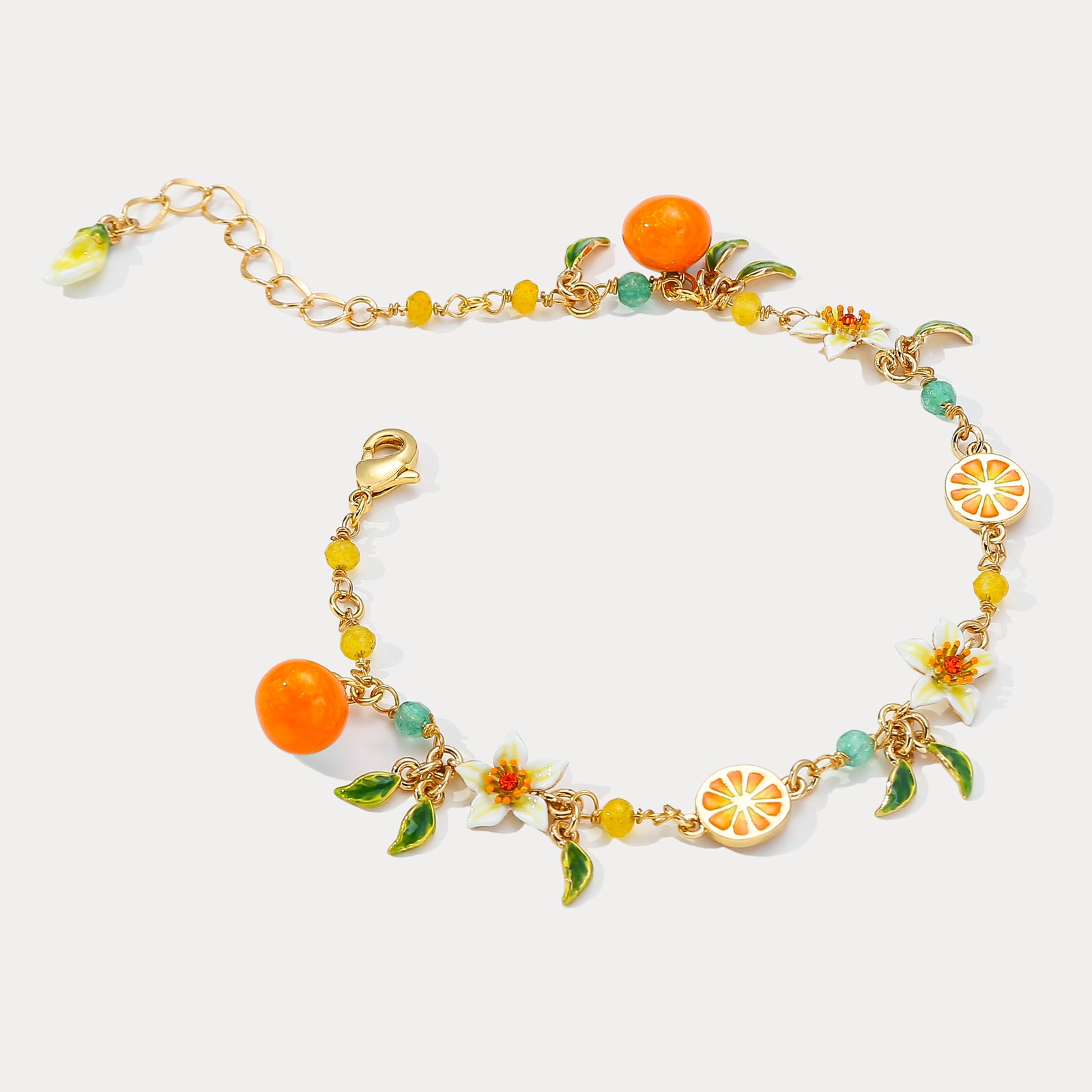 Orange Blossom Bracelet