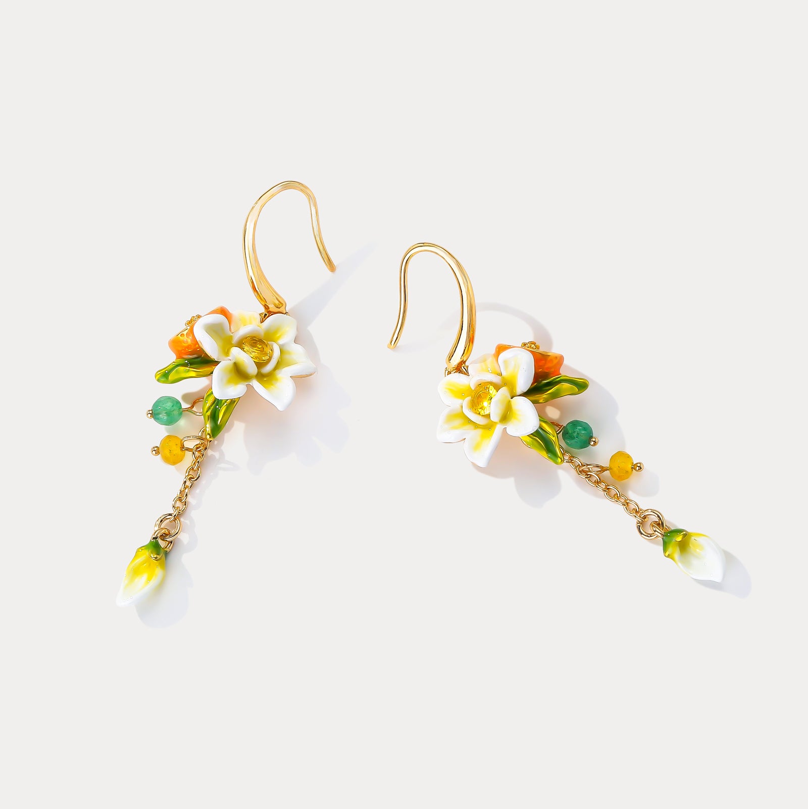 Orange Blossom Earrings